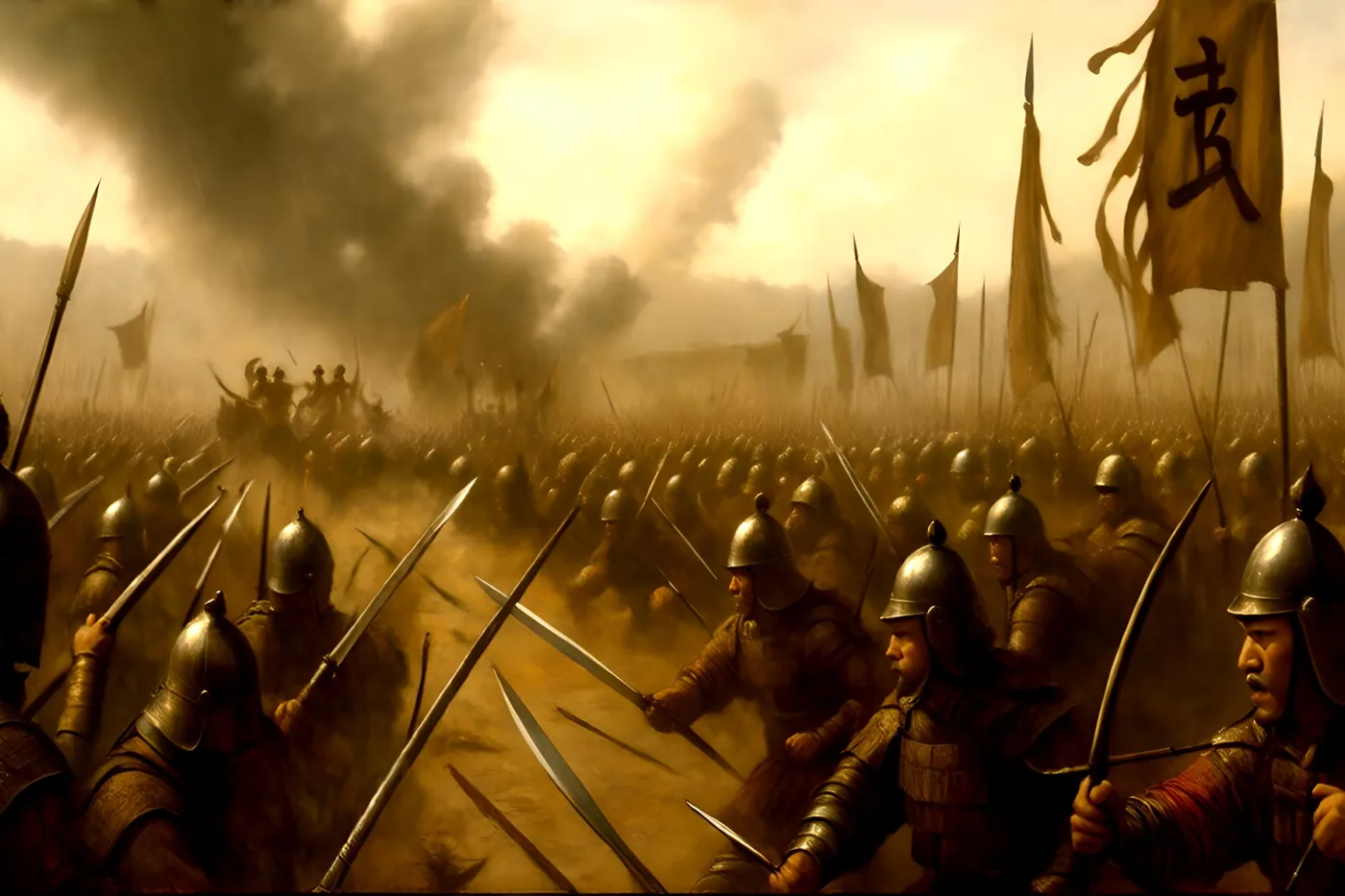 Warfare in ancient China. The battlefields of the Zhou Empire.